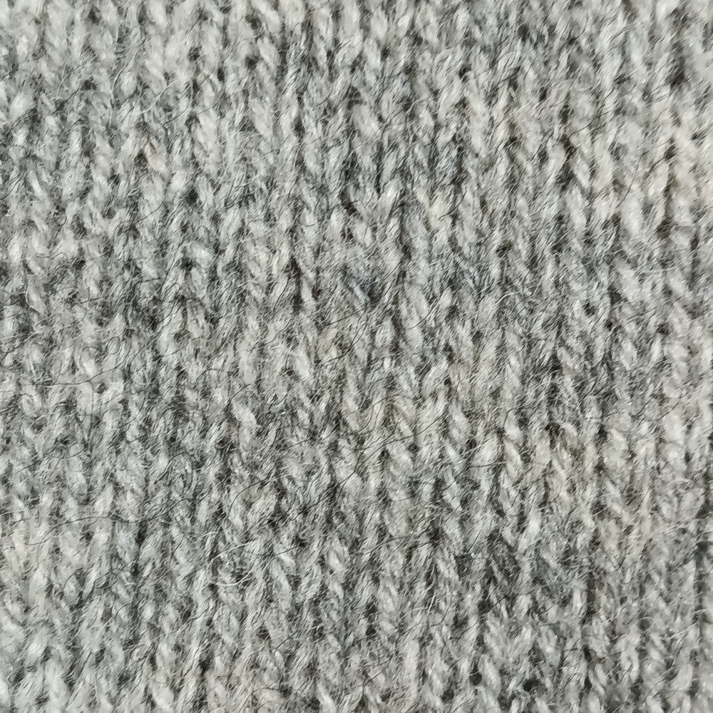 Vintage Jantzen Light Gray Knit Sweater Made In USA Vintage Wool Medium - Picture 12 of 12